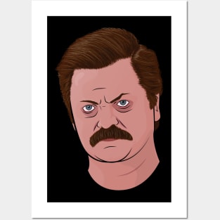 Ron Swanson Posters and Art